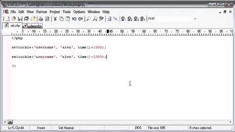 Beginner PHP Tutorial   76   Deleting Cookies with PHP ‏