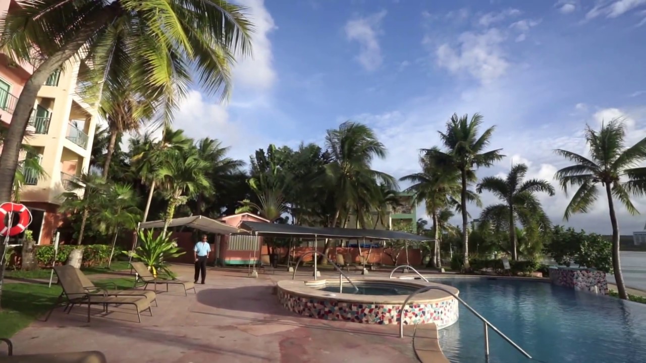 ホテルサンタフェグアム プールサイドビュー Santafe Guam Youtube