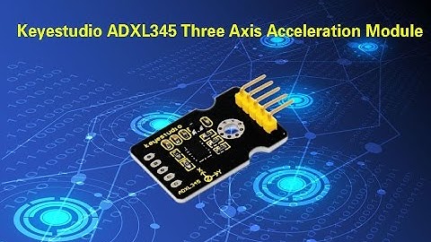 30 in 1: ADXL345 Three Axis Acceleration Module