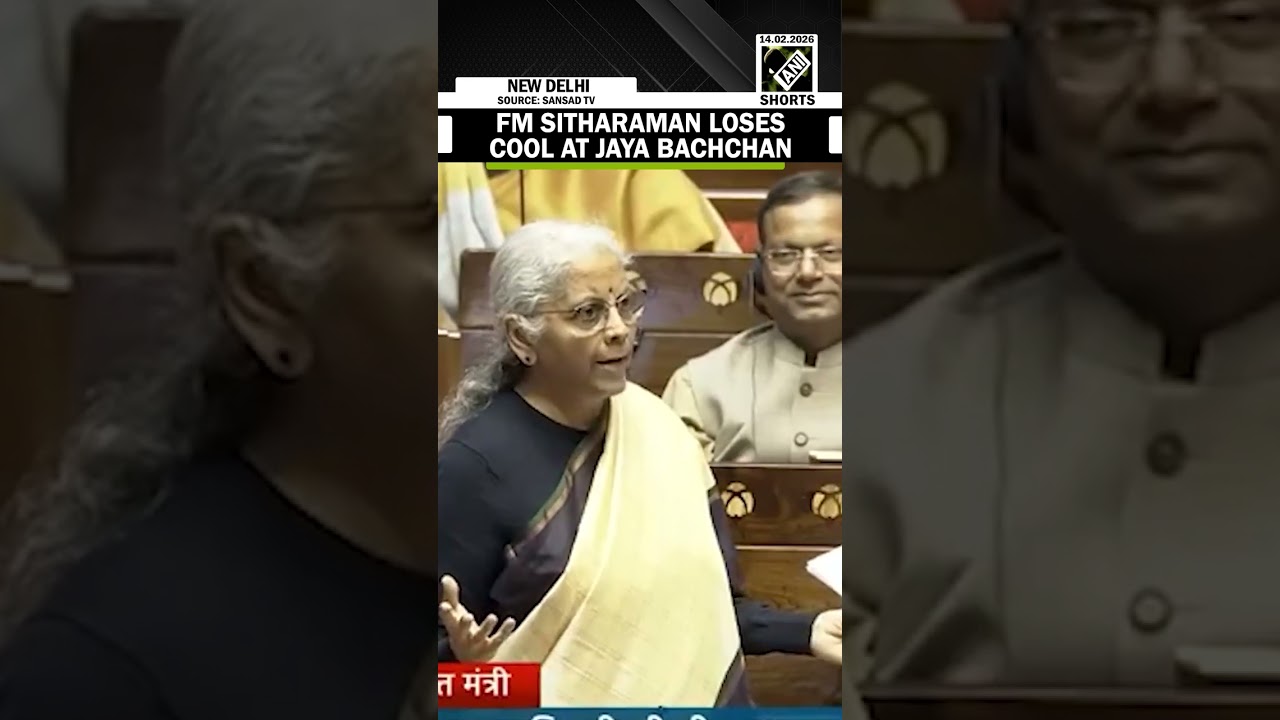 Министр финансов Нирмала Ситараман вышла из себя в выступлении перед депутатом от партии СП Джайе...