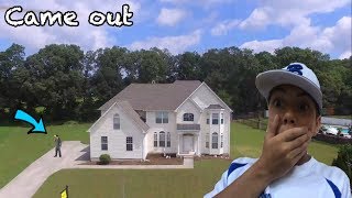 FLYING MY DRONE OVER A SERIAL KILLERS HOUSE! *SO INSANE*