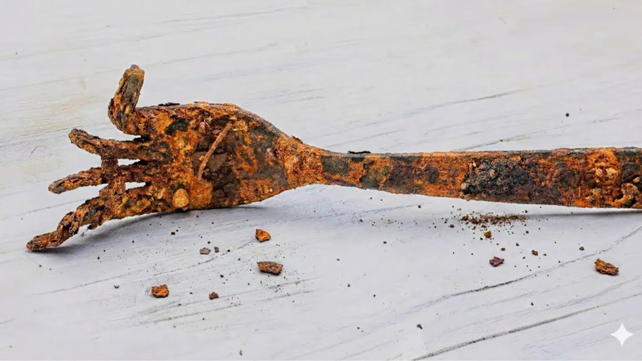 Из сломанной вилки в потрясающее кольцо… Вы не поверите этой трансформации!