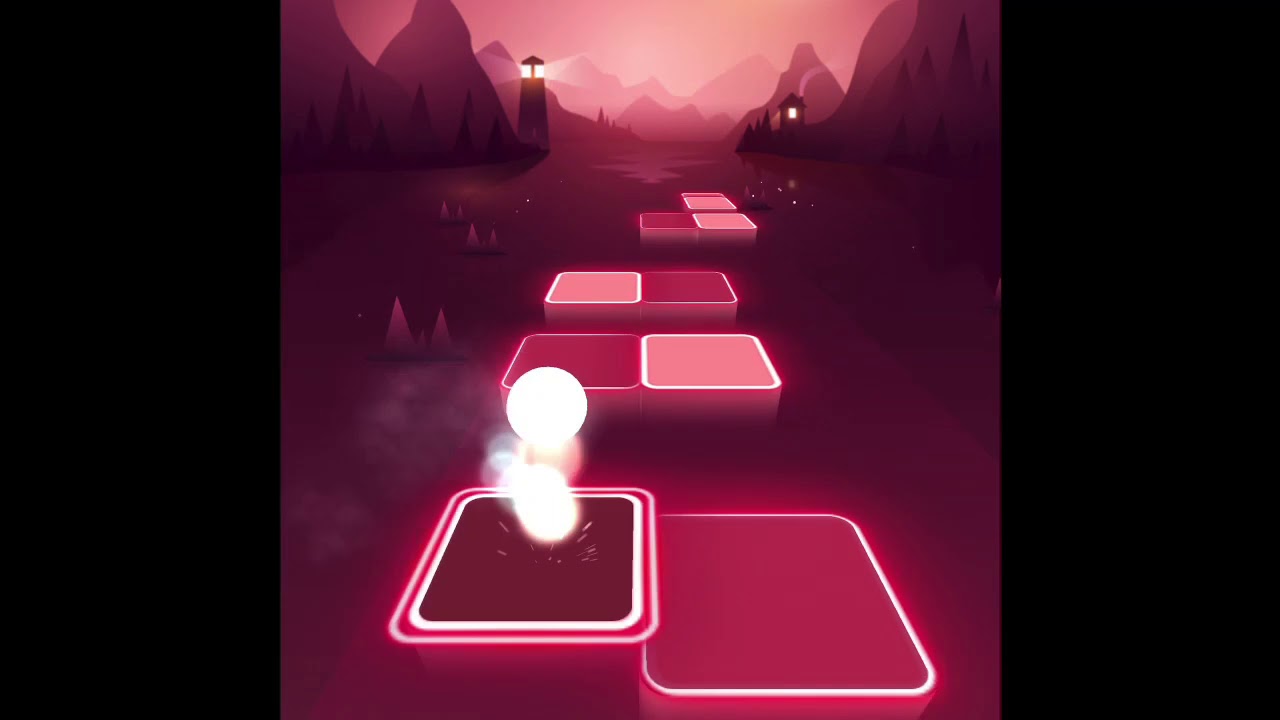 👾Playing tiles hop believer song👾 YouTube