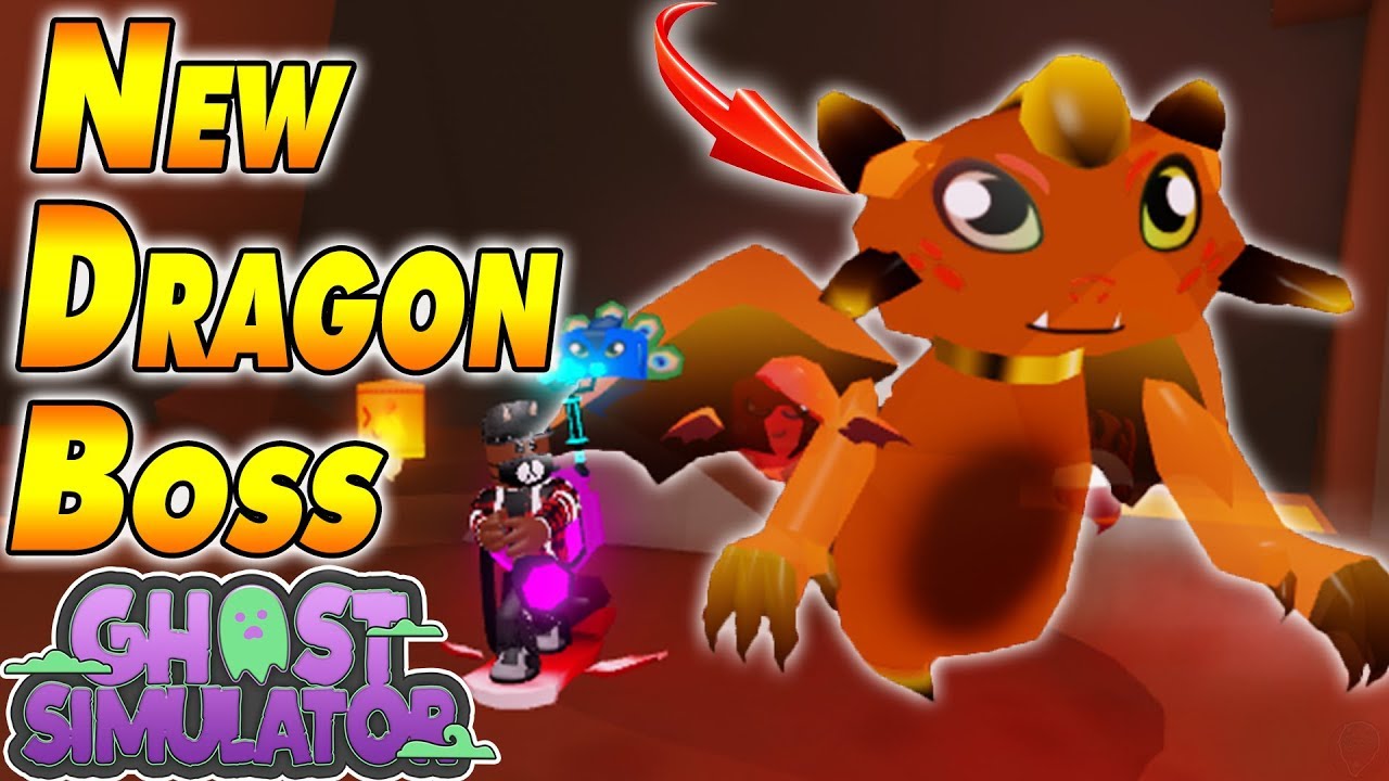 New Dragon Boss Update Ghost Simulator Youtube - roblox ghost dragon