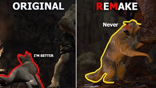 RE4 remake VS original - Which Dog Helps Better 
