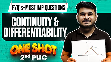 Continuity and Differentiability in One Shot | Maths | PYQ
