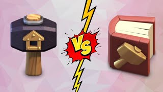 Difference between Books & Hammers in Clash Of Clans screenshot 2