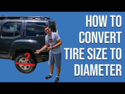 How To Convert Tire Size To Tire Diameter