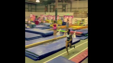 Yurchenko Layout on Vault | First-Time