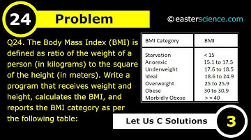Write a c program that receives weight and height, calculates the BMI, and reports the BMI category