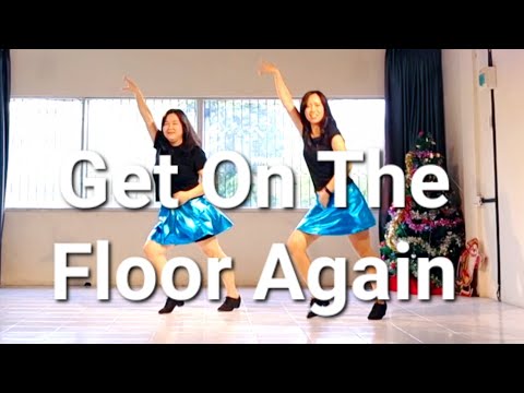 Get On The Floor Again - Line Dance (Improver) || Shirley Bang || Penny Tan