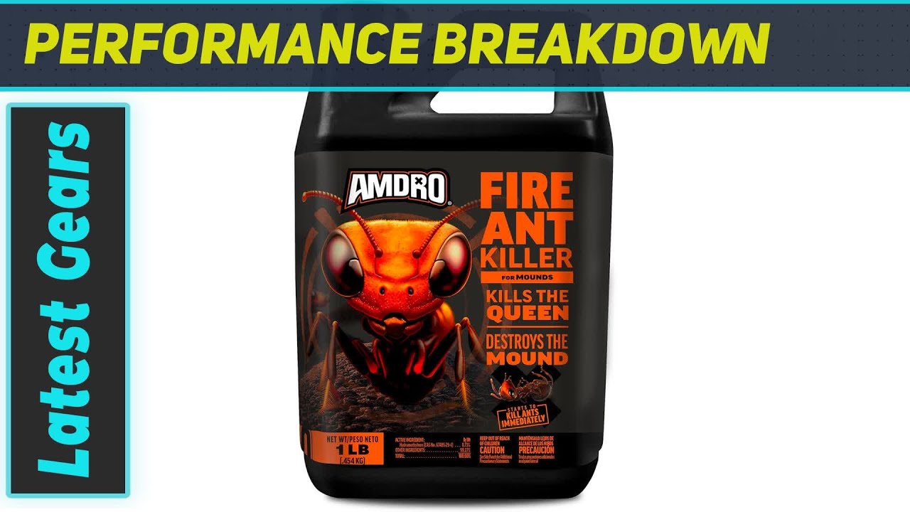 Amdro Fire Ant Bait: Most Effective Mound Treatment?