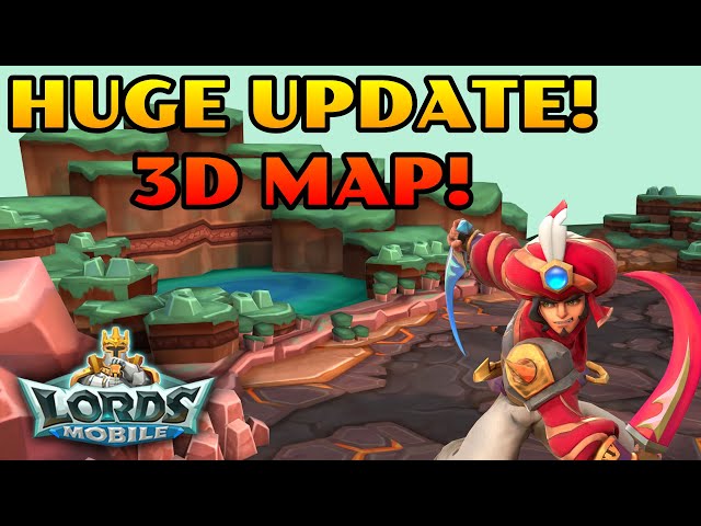 3D MAP UPDATE! + 31 MILLION TROOPS ZEROED - Lords Mobile 