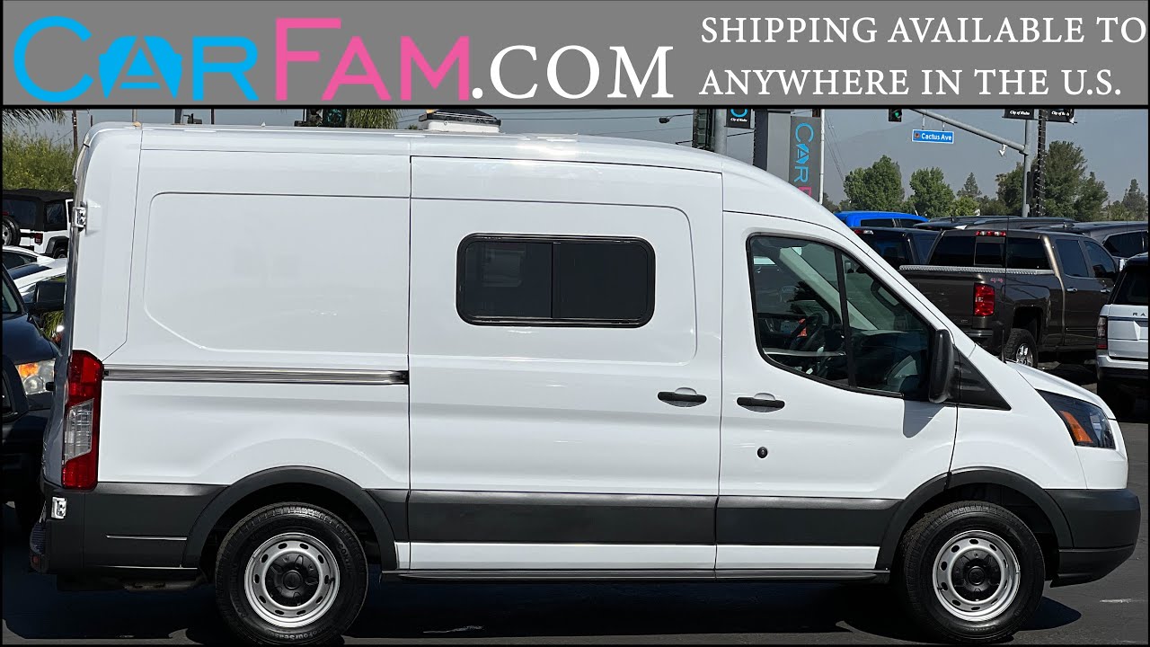 Used 2017 Ford Transit Van 150 130" Medium Roof Minivan - 