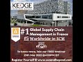 MSc in "Global Supply Chain Management" in France