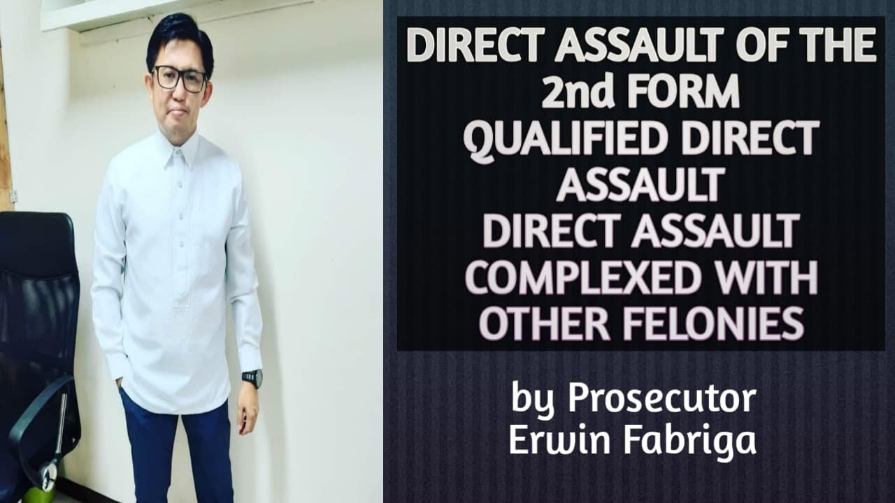 Direct assault of the 2nd form (Article 148 of the Revised Penal Code)