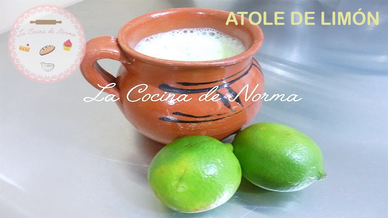 Atole de limón (Sencillo y delicioso)