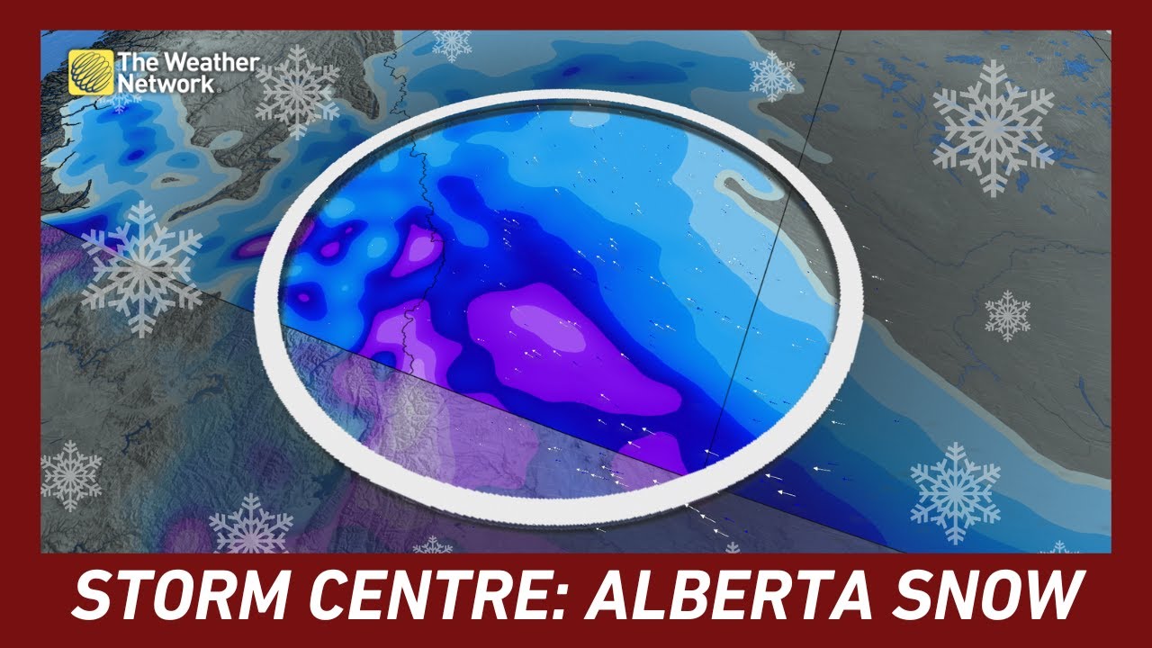 Heavy Blast of Spring Snow Threatens 30 cm Over Southern Alberta by ...