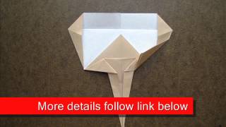 How To Fold Origami Gingko Biloba - Origamiinstruction.com