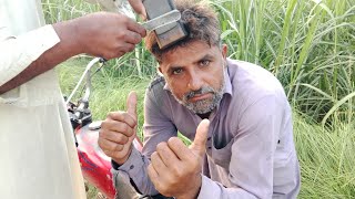 Old School Barber Skills You’ve NEVER Seen Before! 🔥 Vintage Shaving Style