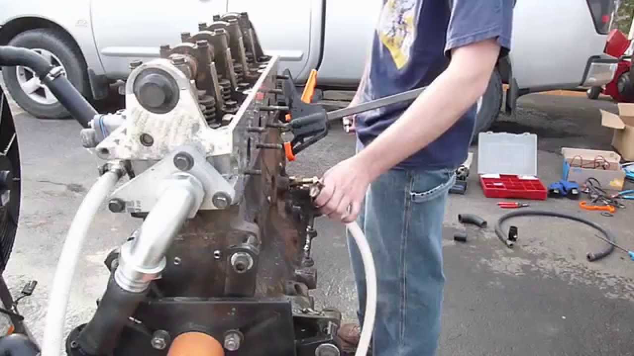 3 - 2.2L Reverse Flow Test - Davies Craig EWP80 - YouTube