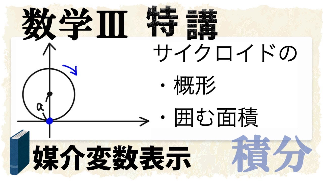 面積 サイクロイド サイクロイド曲線の長さと面積