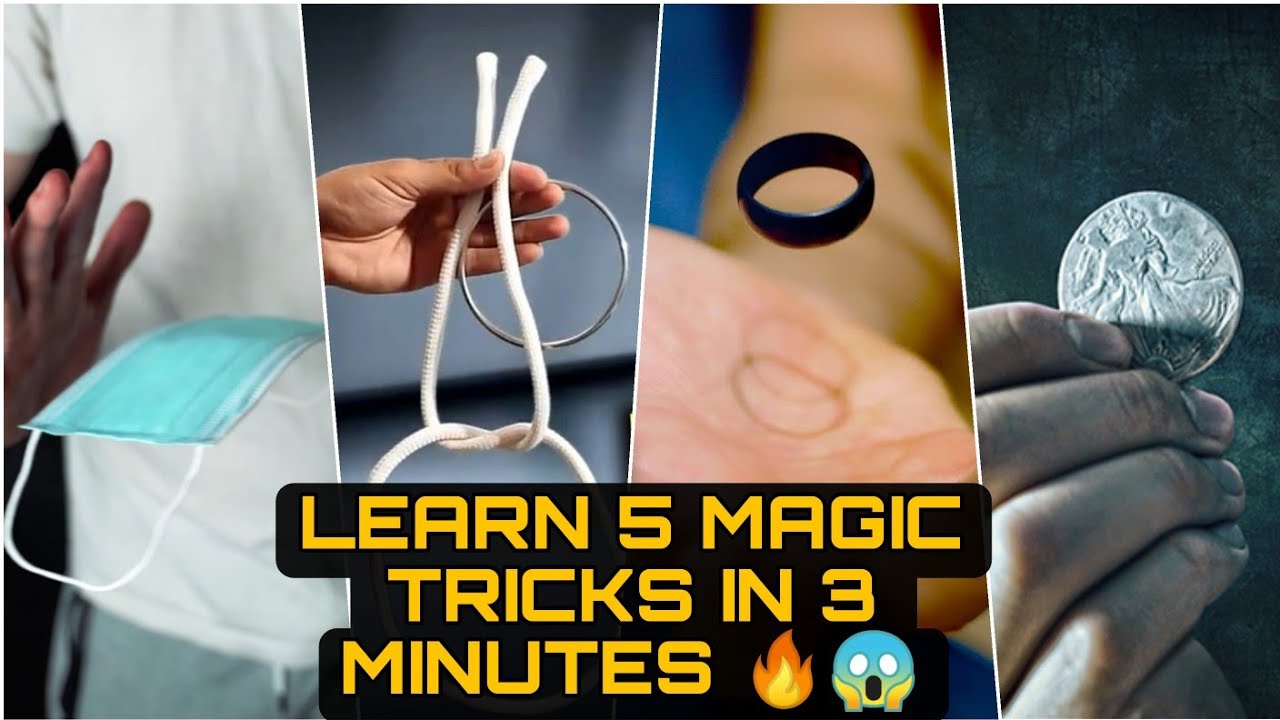 Easy Magic Tricks Revealed Learn magic tricks tutorials !! YouTube