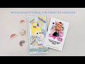 Scrap Diva Designs Fringed Star #tutorial @ScrapDiva29 #papercraft #scrapdivadesigns #scrapdiva29