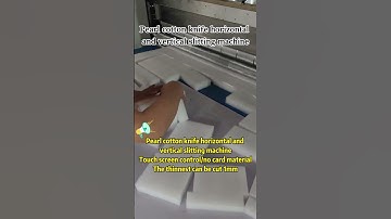 EPE foam knife horizontal and vertical slitting machine