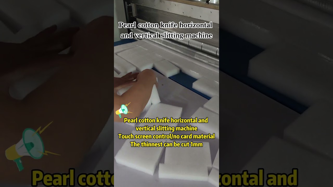 EPE foam knife horizontal and vertical slitting machine