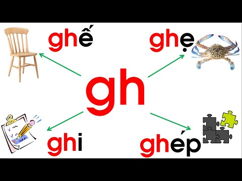 Video Bé học tiếng việt lớp 1 bắt đầu với chữ GH, gh và cách... - youtube
