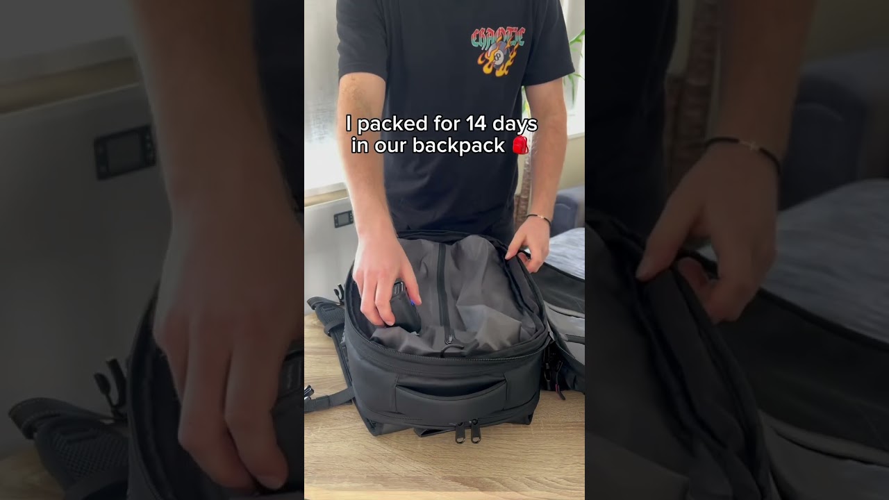 A travel carry on backpack with vacuum sealer ? YESSSS ‼️ 