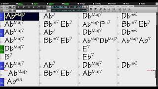 BACKING TRACK - I'M PUTTING ALL MY EGGS IN ONE BASKET (Irving Berlin) Ab 140 BPM SWING
