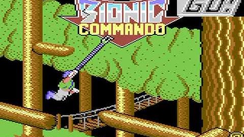 Commodore 64: Bionic Commando game ending by GO! and Capcom