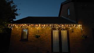 Lights 4 You Twinkling Icicle Light