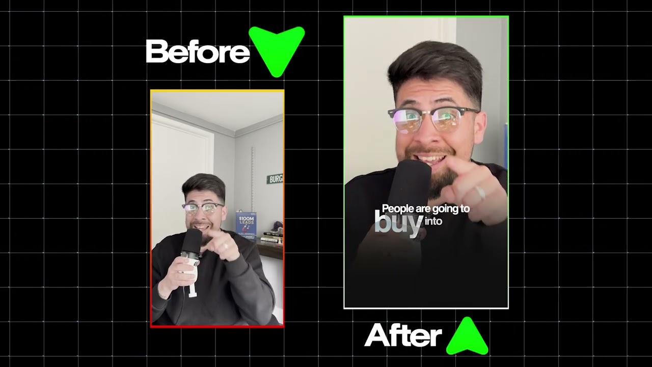 Talking Head Video Reels Idea | Before & After Editing