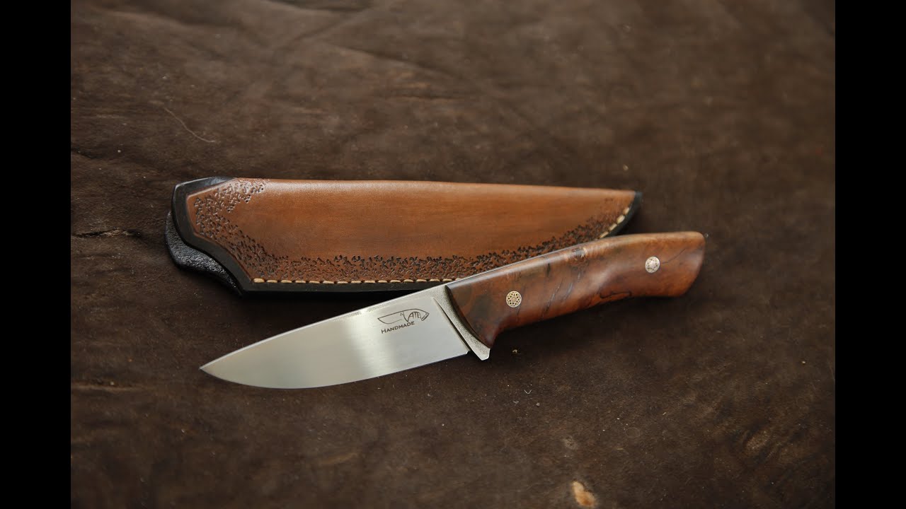 Knife Review:  Elmax with Root Handle. Small 20sm Full Tang