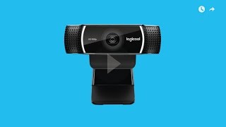 Introducing the Logitech C922 Pro Stream Webcam