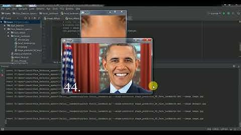 Facial Landmark Detector Using Opencv Python Working With Image
