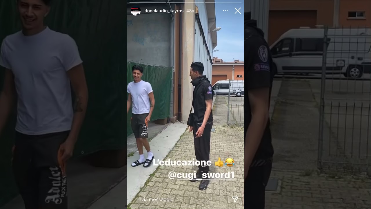 Baby Gang impara l’educazione