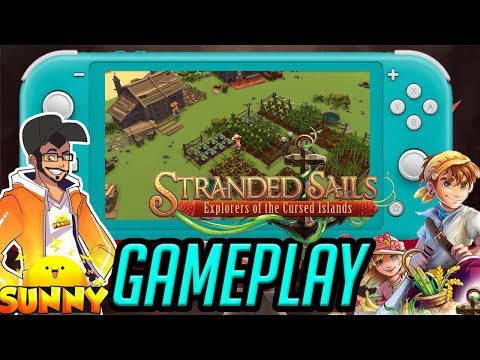 Stranded Sails - Explorers of the Cursed Islands Gameplay | (Farming, Combat, Fishing, Cooking) - YouTube