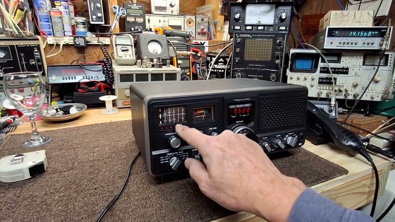 Realistic DX-300 Rx, 41m SW band