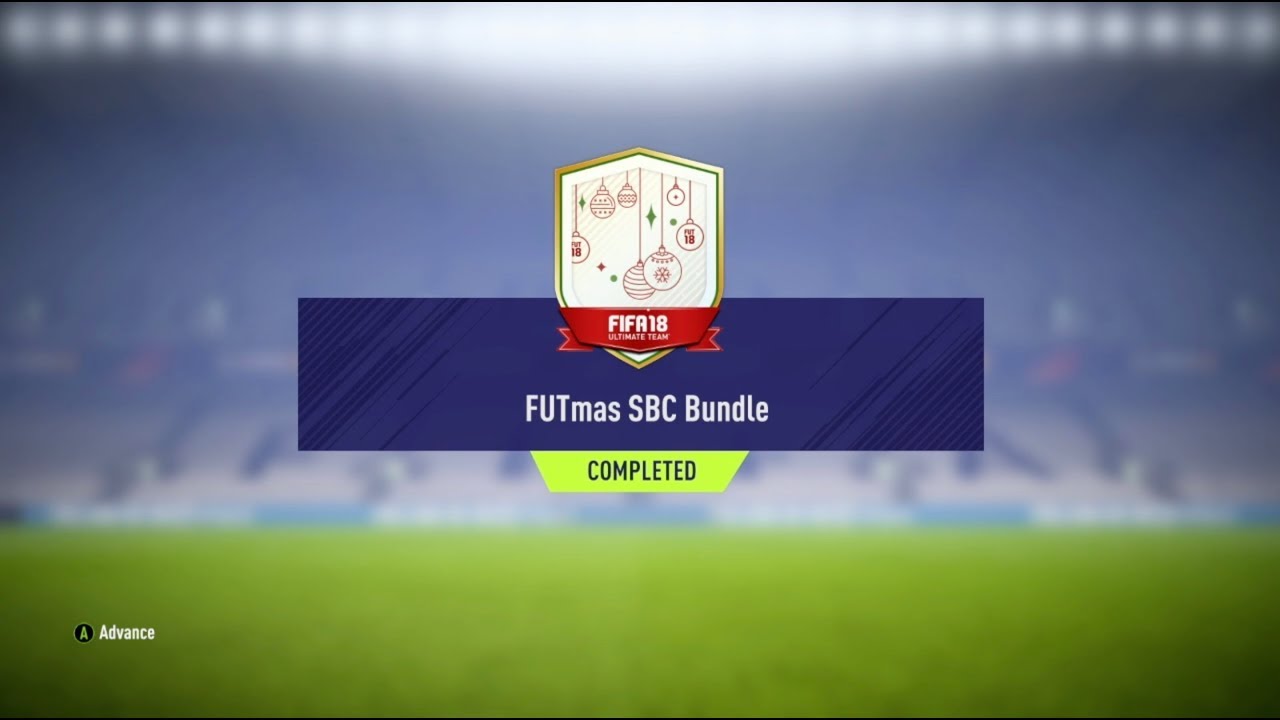 FIFA 18 FUTmas SBC Bundle Completed + Rewards Pack Opening