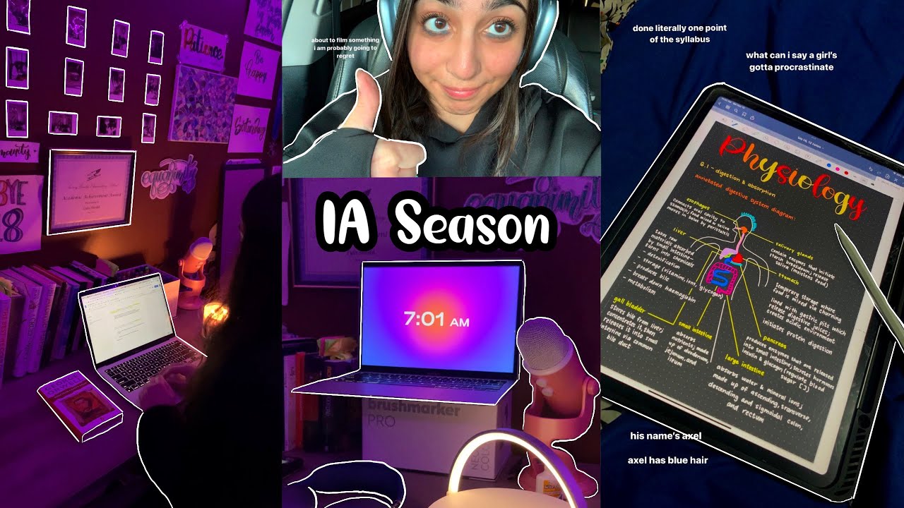 study diaries | IA season as an IB student