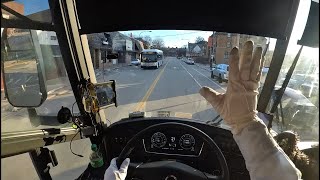 Bus Driver Pov  Pickups On Cdanus With The Holiday Bus mci J4500