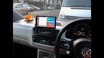 AliExpress Wireless CarPlay/Android Auto unit in VW E-Up!