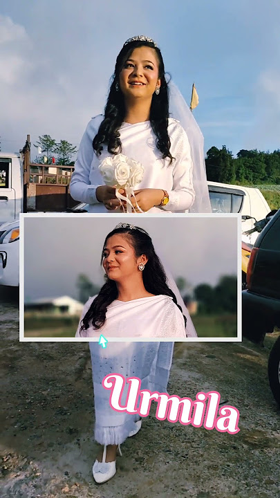 beautiful in white||you are  my angel||#urmila #viral #shorts #music #@nangjop123