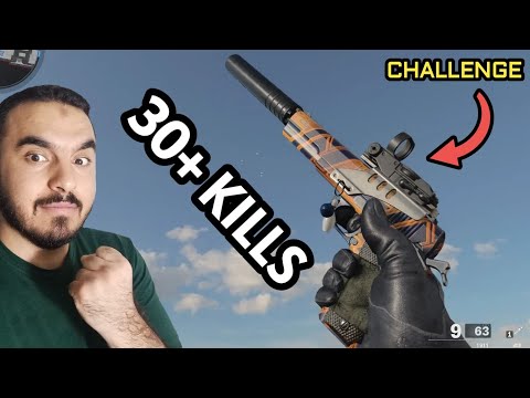 PISTOL ONLY 30+ Kills Challenge ( COD Cold War )