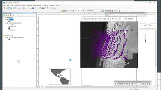USGS Shakemap Earthquake Data + Polylines + ArcGIS - 3rd Map | P-3