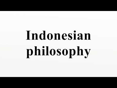 Indonesian philosophy